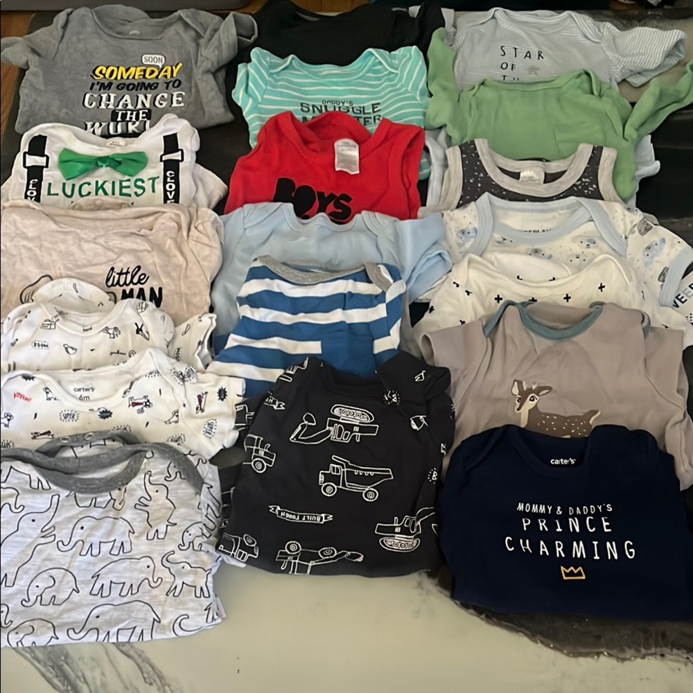 Assorted Baby Onesies Collection